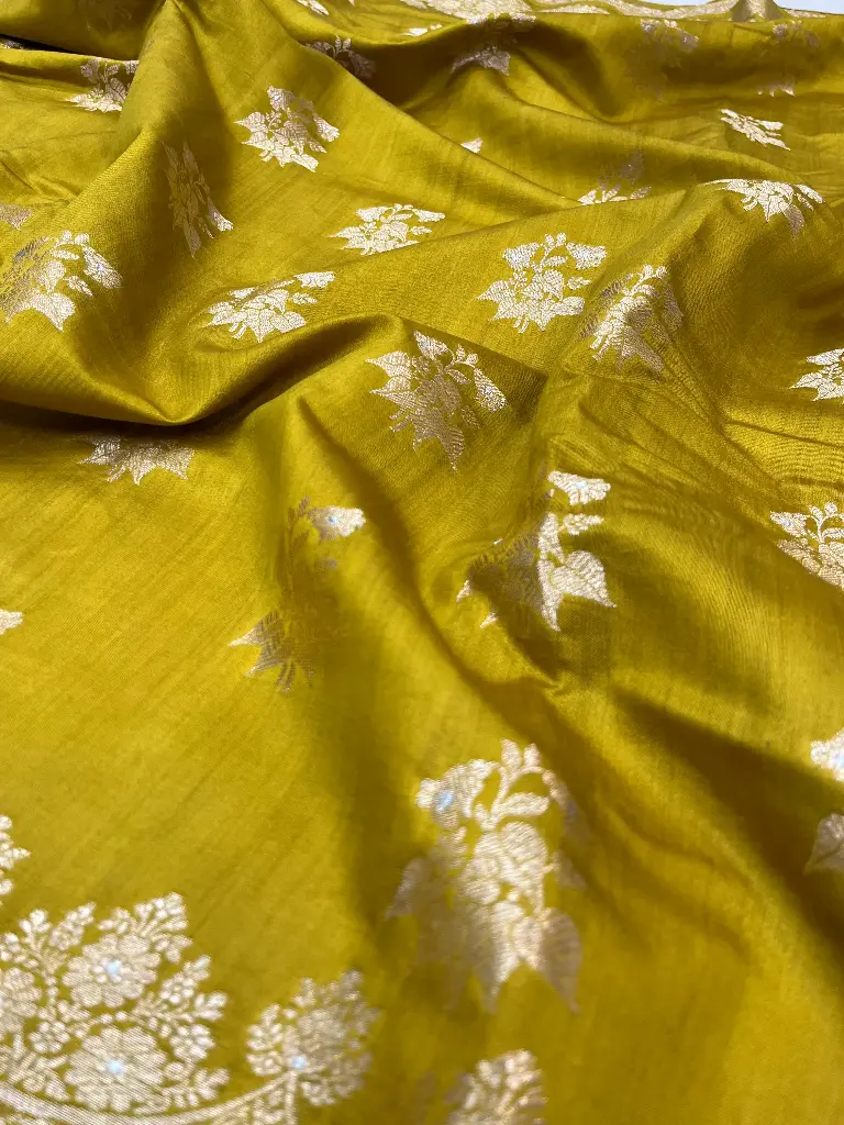 Banarasi Chiniya Silk Saree In Devdas Colour